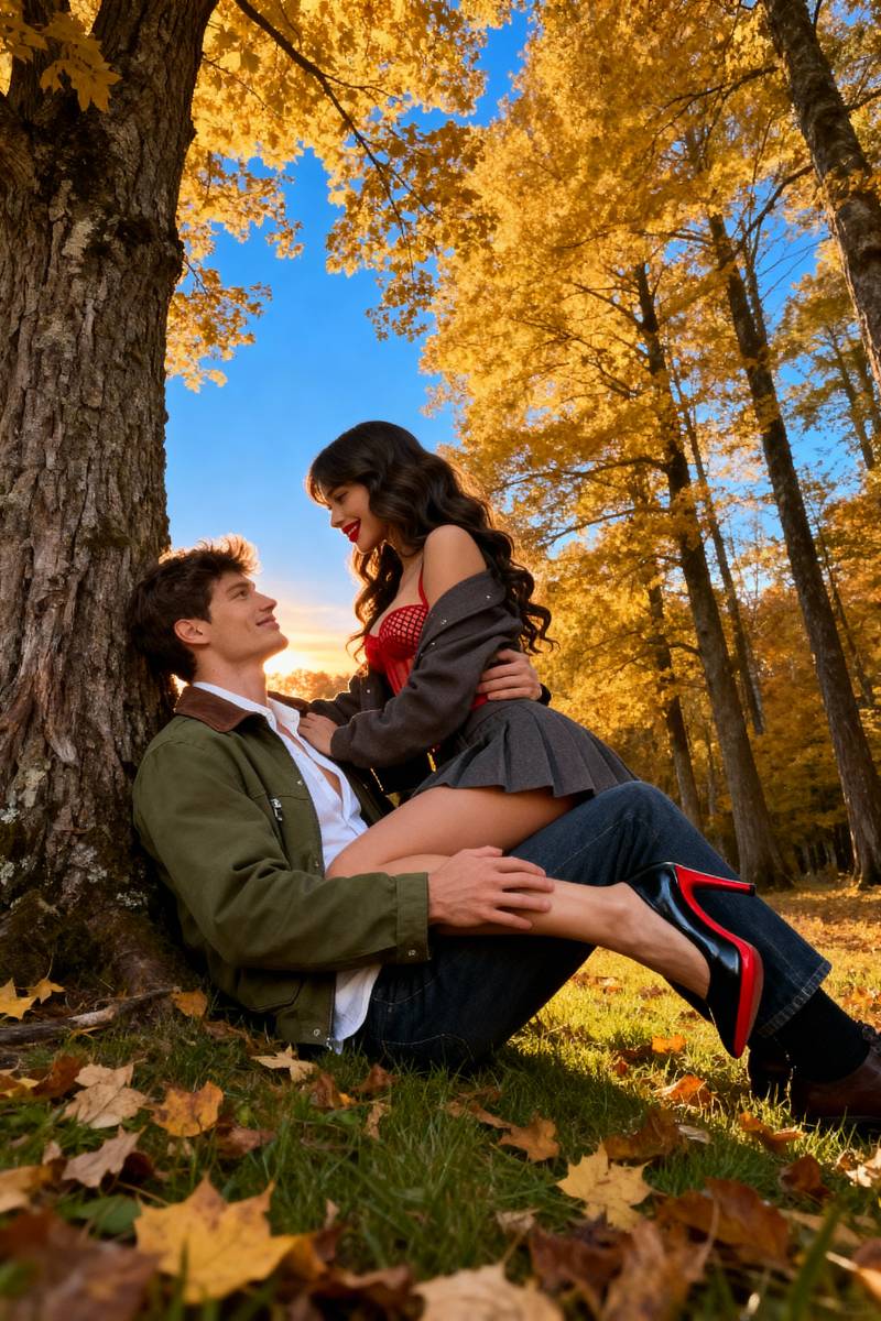 Falling Leaves Love